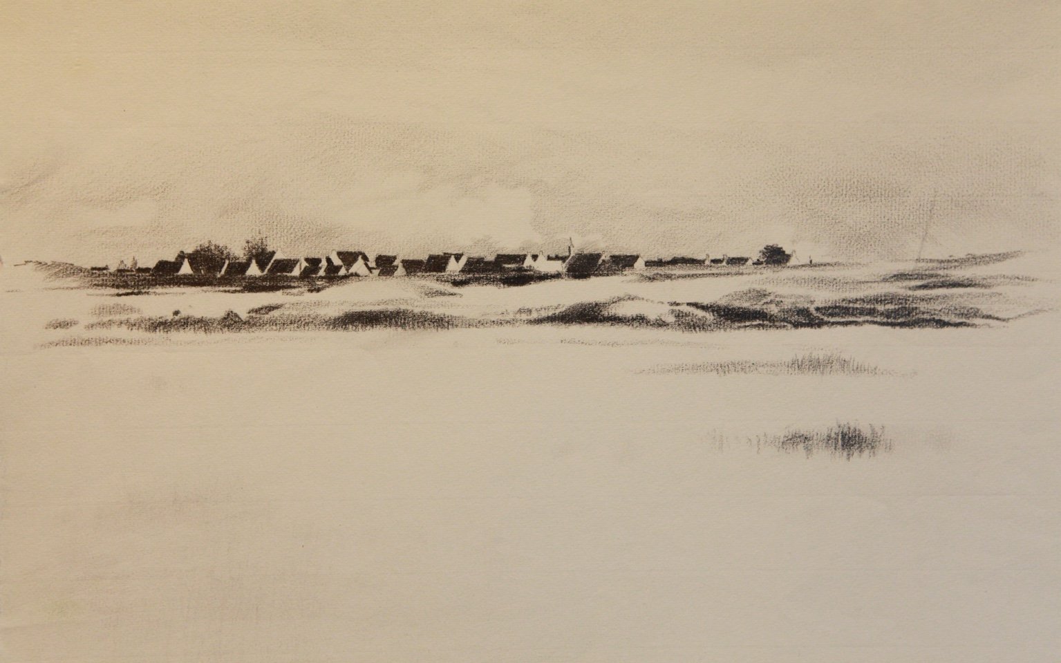 Zeichnung Bleistift 39 × 27 cm