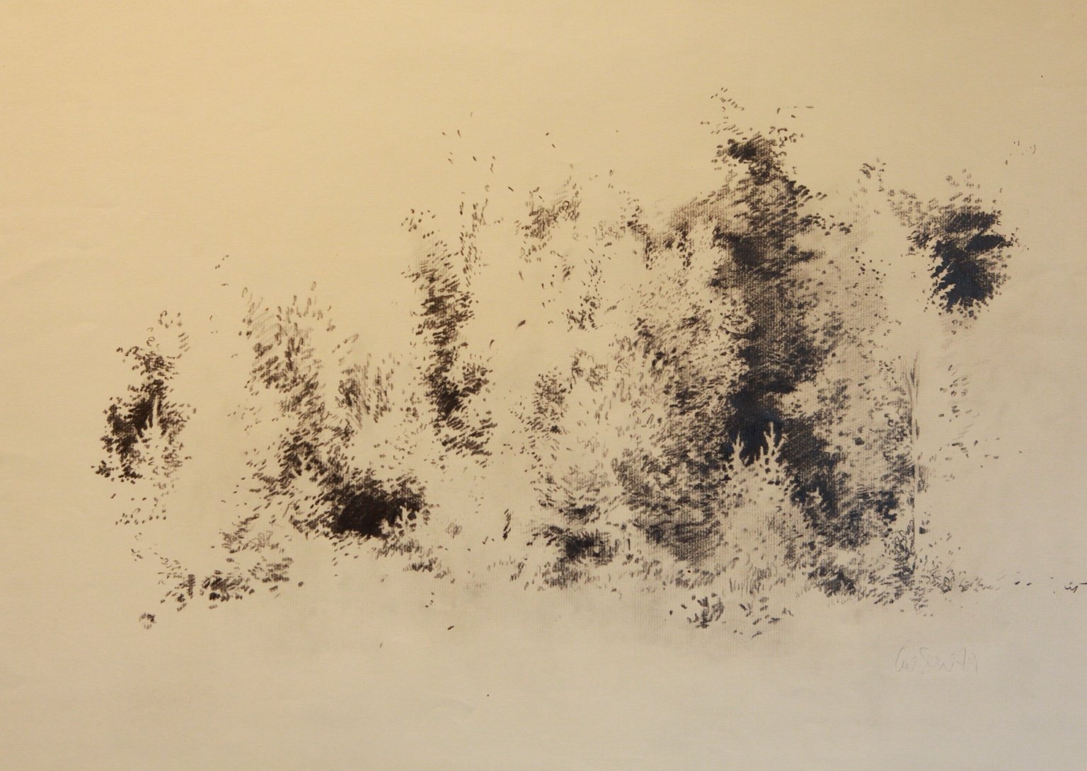 Zeichnung Bleistift 47 × 30 cm