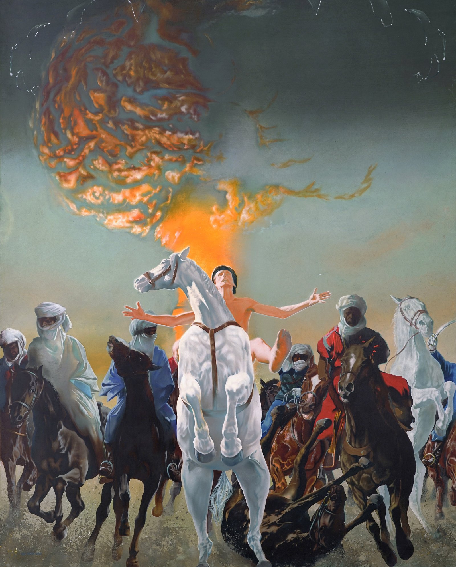 1981–82 Öl Arma Virumque Cano 100 × 134 cm