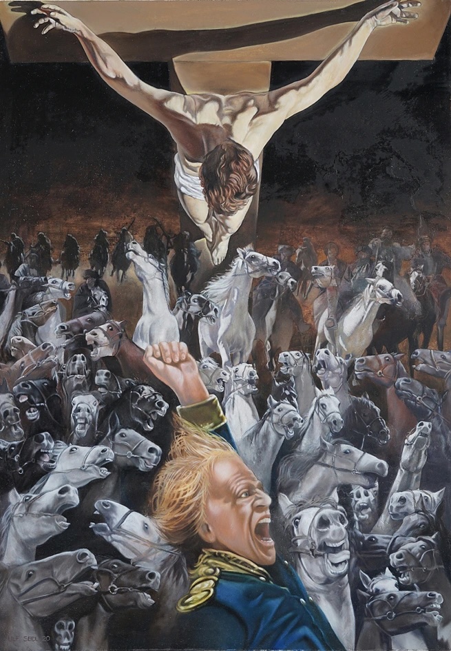 2020 Arma virumque cano II 41,5 × 59 cm