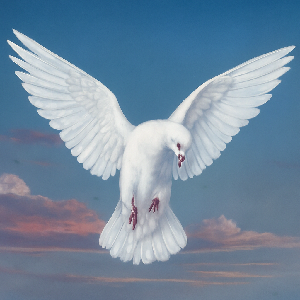 Weiße Taube – Vita öffnen